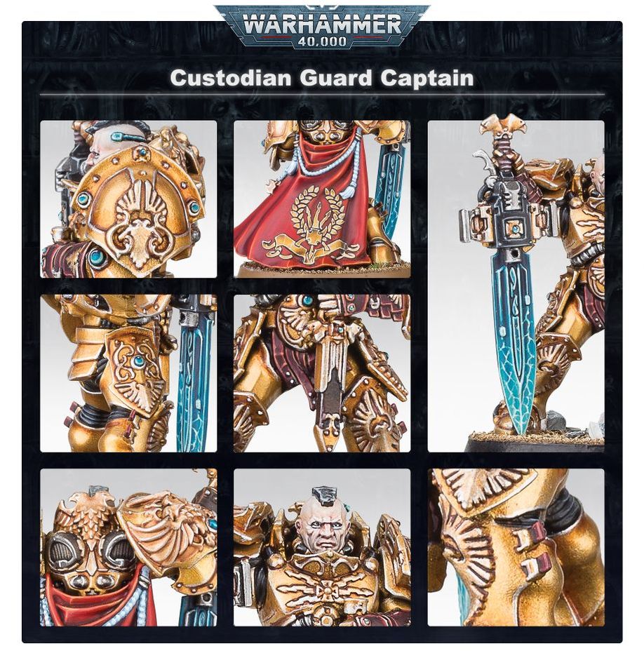 Warhammer 40K - Adeptus Custodes : Gardes Custodiens - MEKA NEKO