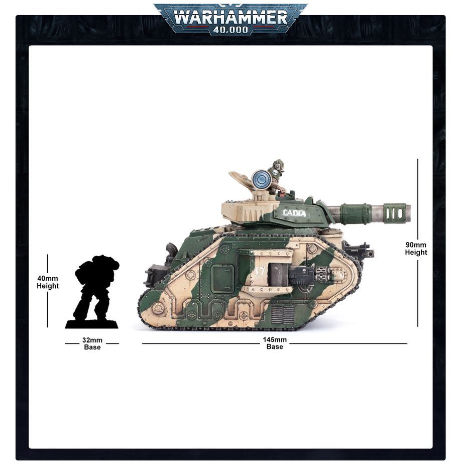 Warhammer 40K - Astra Militarum : Leman Russ Battle tank - MEKA NEKO