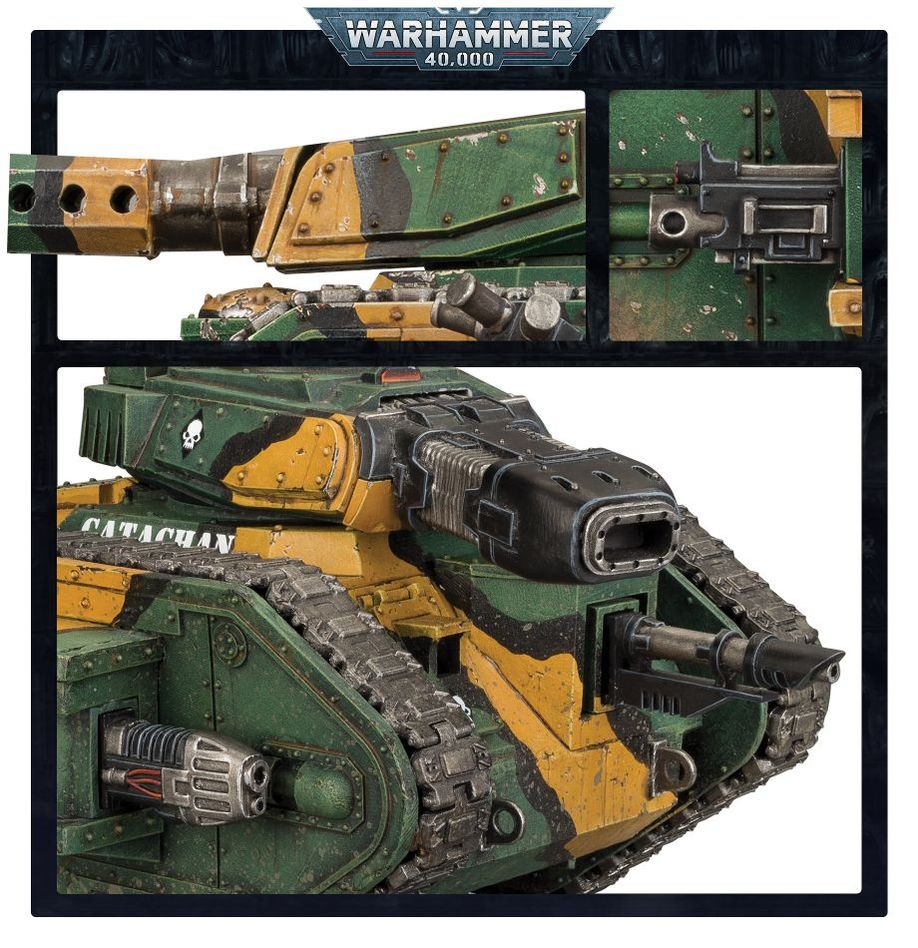 Warhammer 40K - Astra Militarum : Leman Russ Battle tank - MEKA NEKO