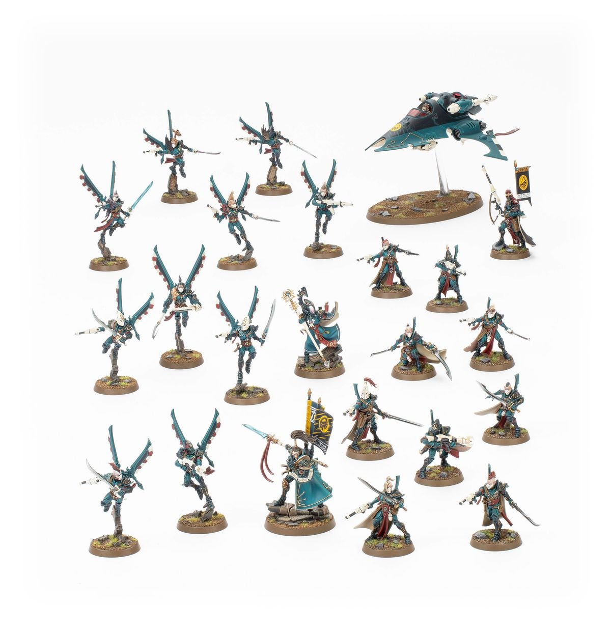 Warhammer 40K - Bataillon Aeldari corsairs Eldritch Raiders - MEKA NEKO