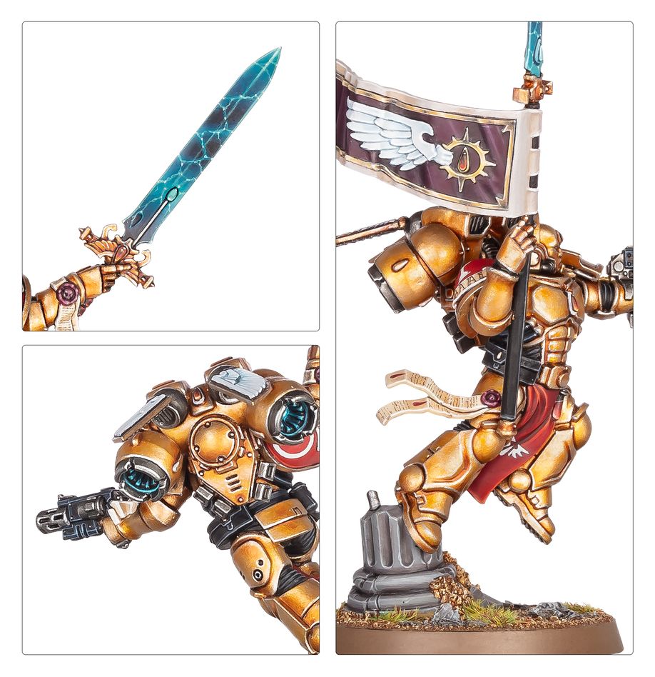 Warhammer 40K - Blood Angels : Sanguinary Guard - MEKA NEKO