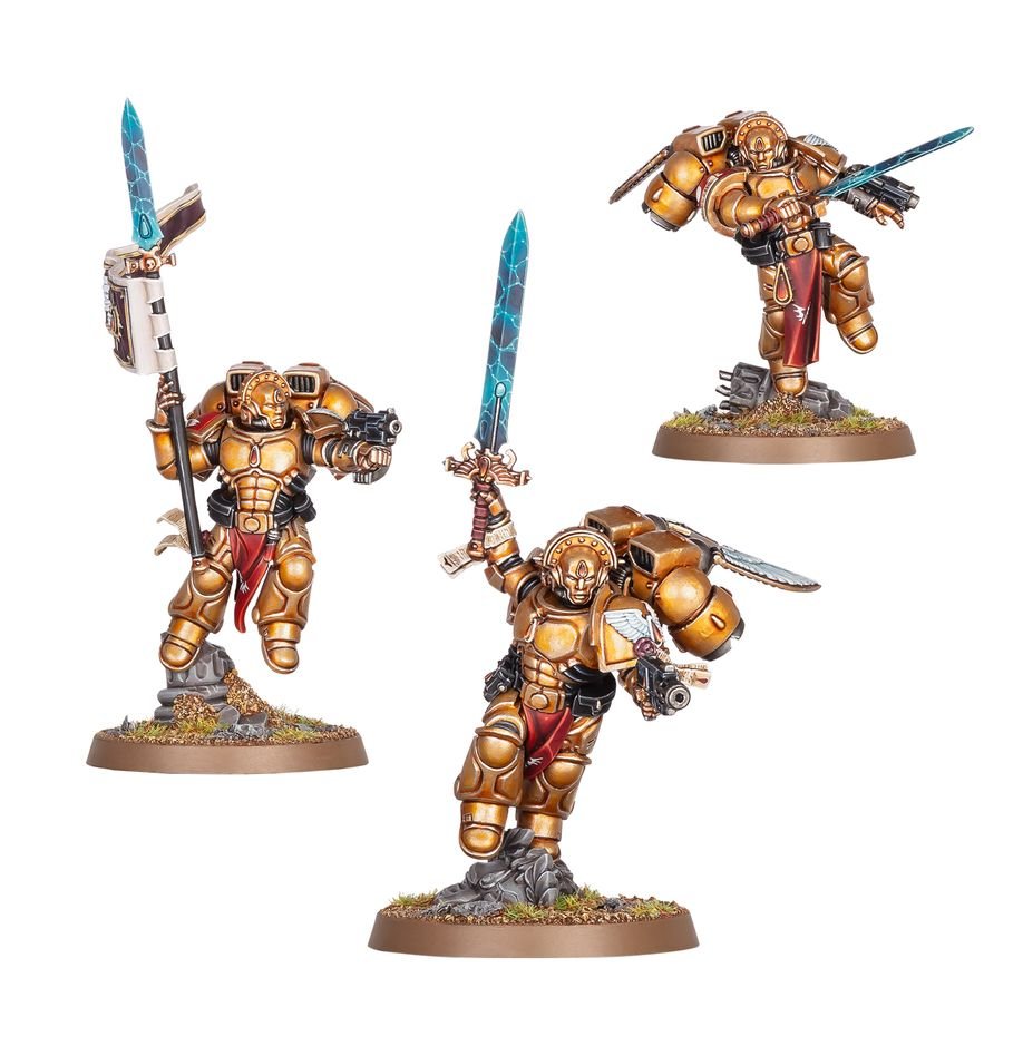 Warhammer 40K - Blood Angels : Sanguinary Guard - MEKA NEKO