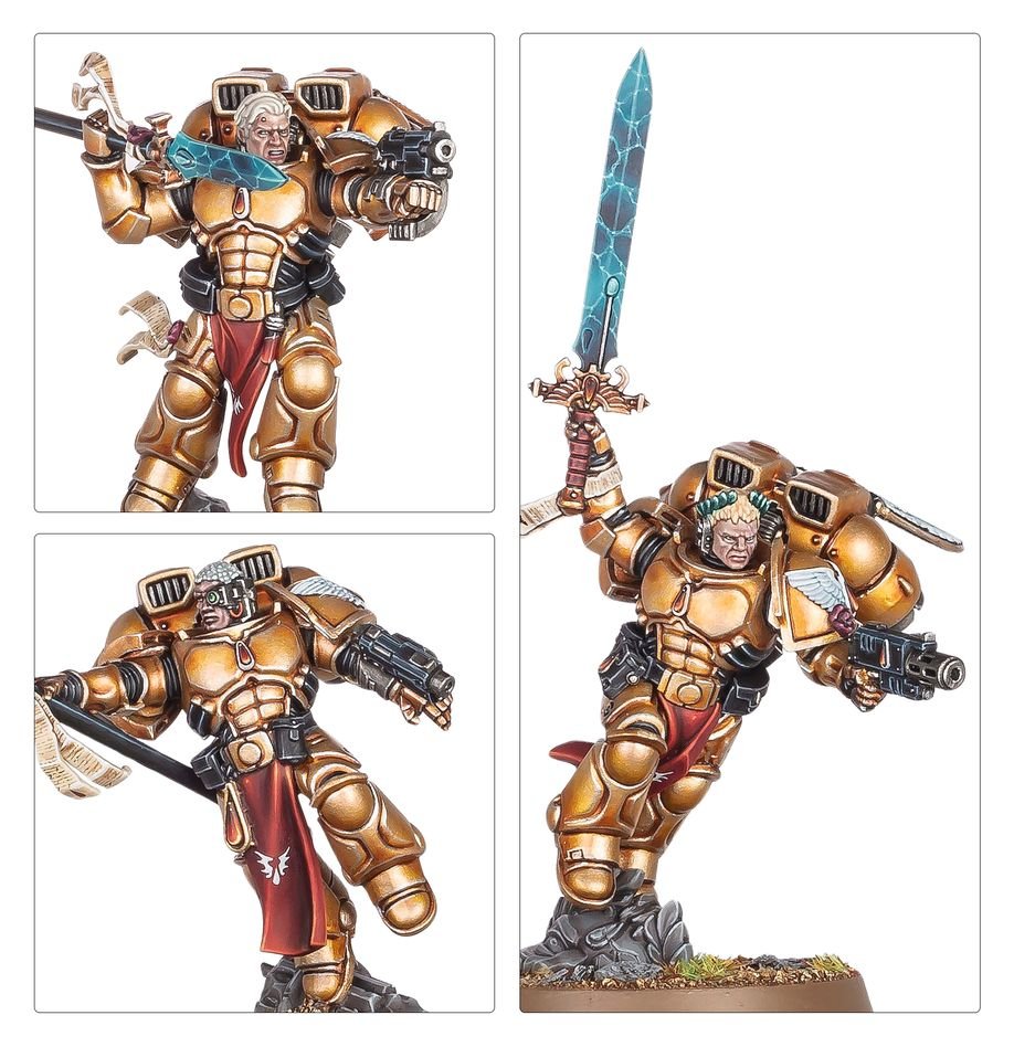 Warhammer 40K - Blood Angels : Sanguinary Guard - MEKA NEKO