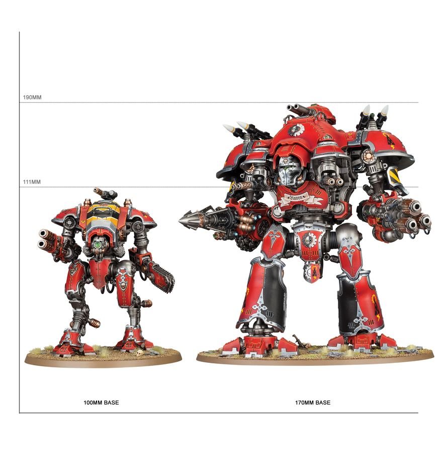 Warhammer 40K - Eye of Terror Battalion: Imperial Knights - MEKA NEKO