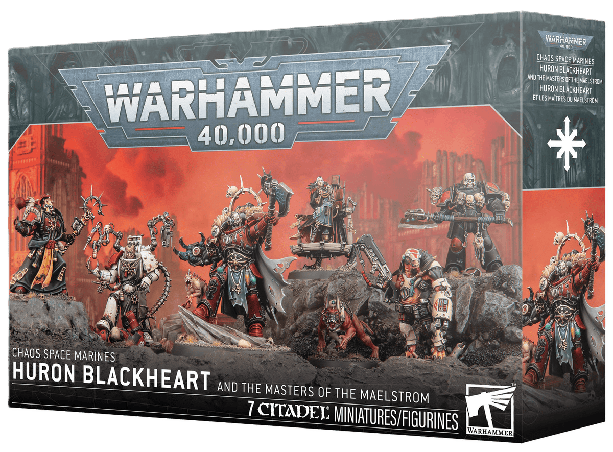 Warhammer 40K - Huron Blackheart + Maîtres du Maelström (PRÉCOMMANDE) - MEKA NEKO