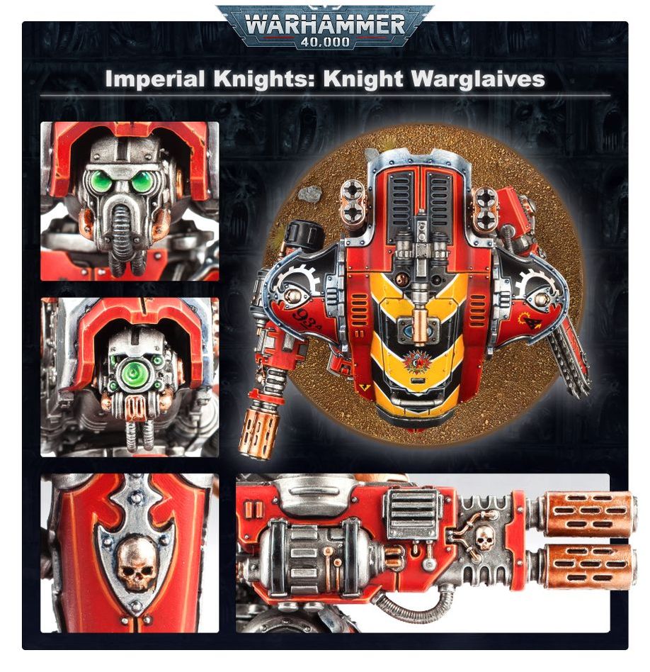 Warhammer 40K - Imperial Knights : Armigères Hastaires - MEKA NEKO