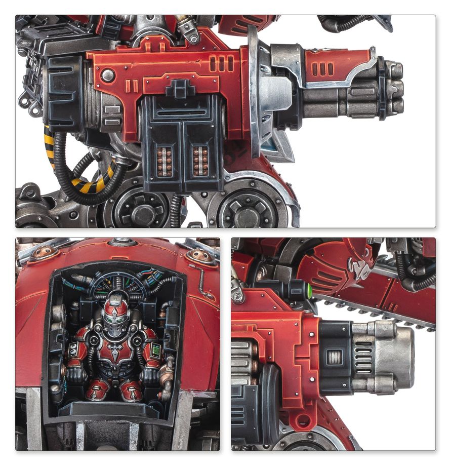 Warhammer 40K - Imperial Knights : Chevalier Destrier - MEKA NEKO