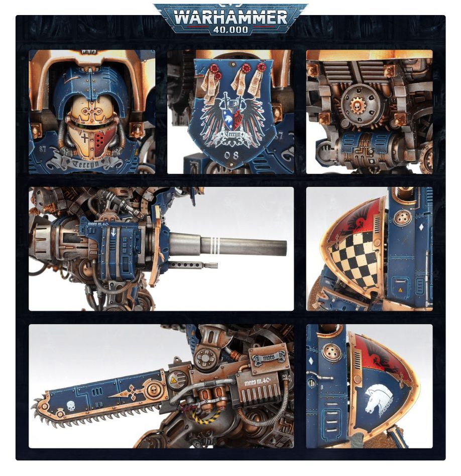 Warhammer 40K - Imperial Knights : Chevalier Questoris - MEKA NEKO