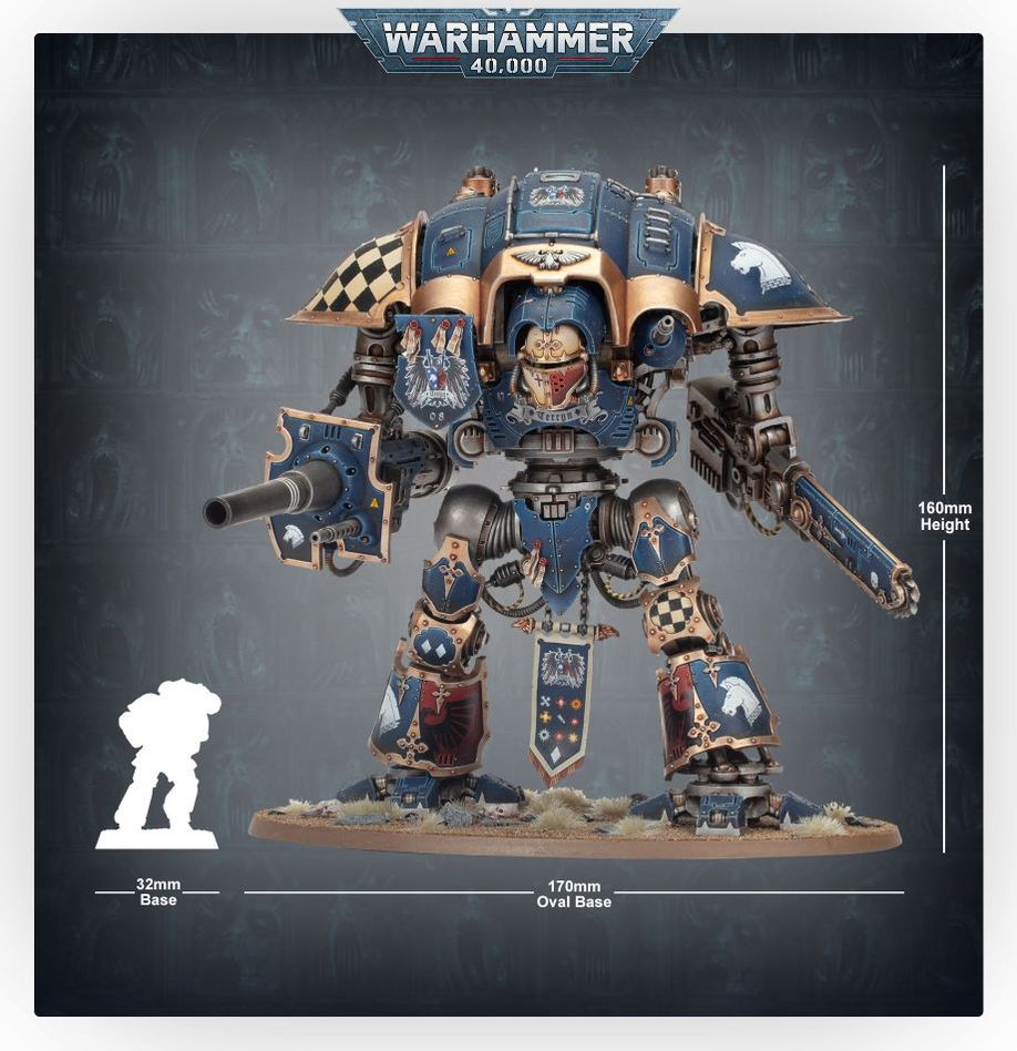 Warhammer 40K - Imperial Knights : Chevalier Questoris - MEKA NEKO