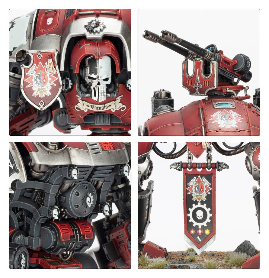 Warhammer 40K - Imperial Knights : Chevalier Questoris (EN) - MEKA NEKO