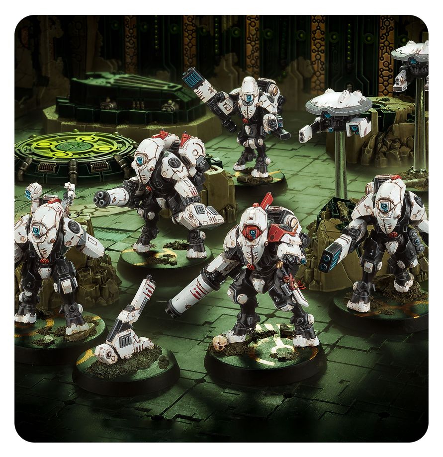 Warhammer 40K - Kill Team d'exo armures XV26 Stealth - MEKA NEKO