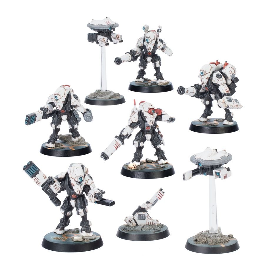 Warhammer 40K - Kill Team d'exo armures XV26 Stealth - MEKA NEKO