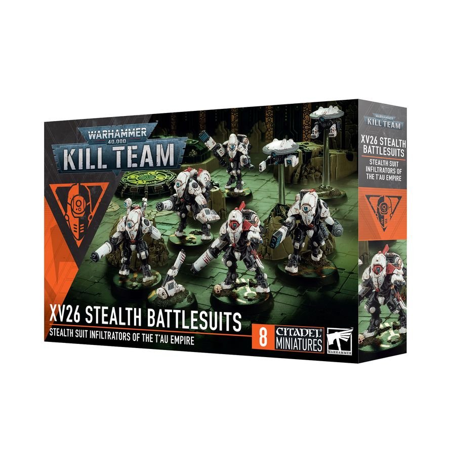Warhammer 40K - Kill Team d'exo armures XV26 Stealth - MEKA NEKO