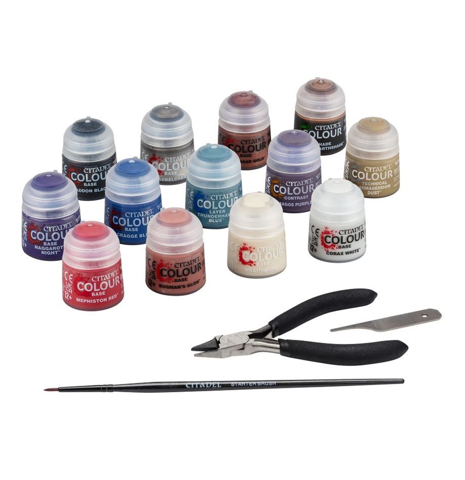 Warhammer 40K - Paints + Tools Set - MEKA NEKO