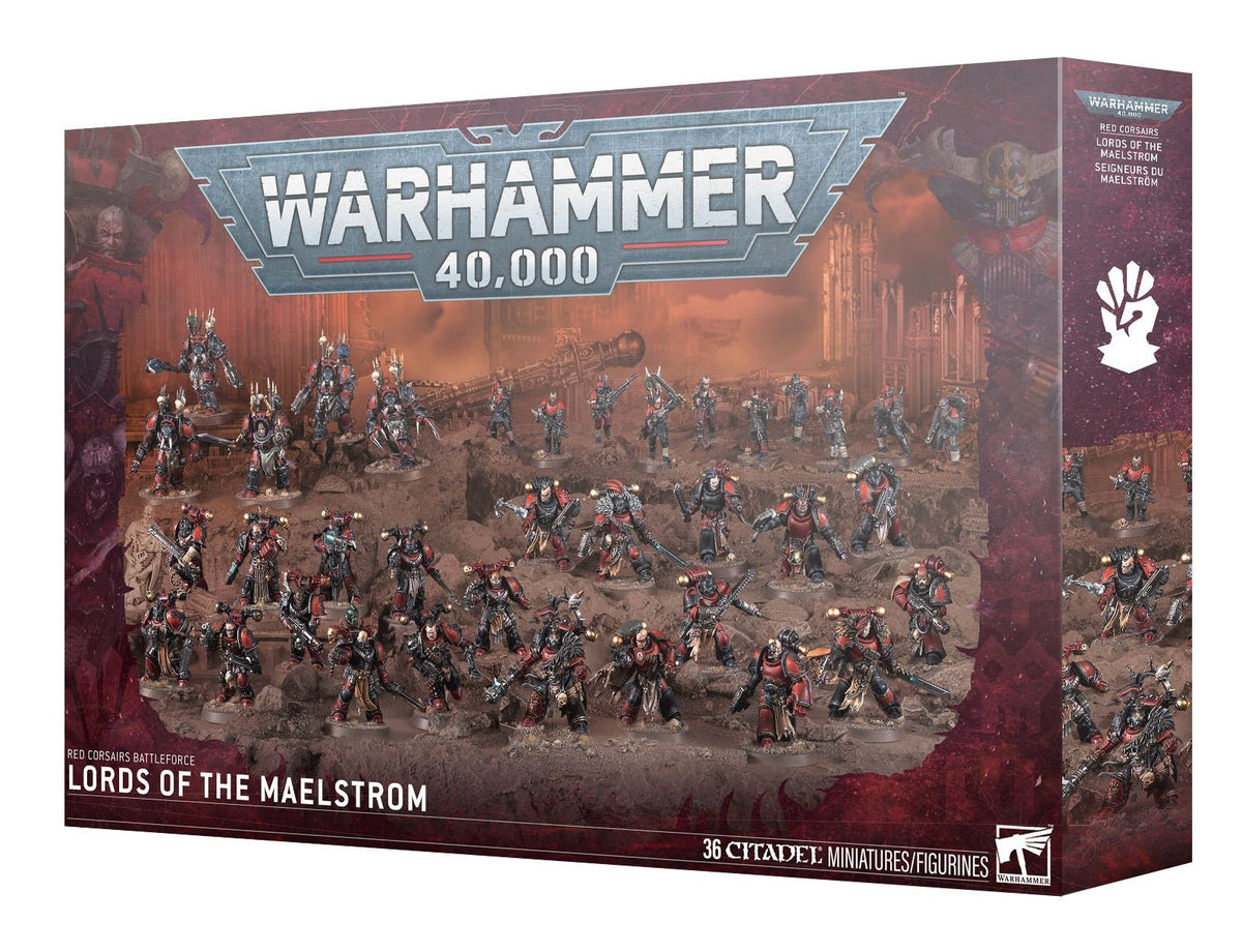 Warhammer 40K - Seigneurs du Maelstrom (Red Corsairs Battleforce) (PRÉCOMMANDE) - MEKA NEKO