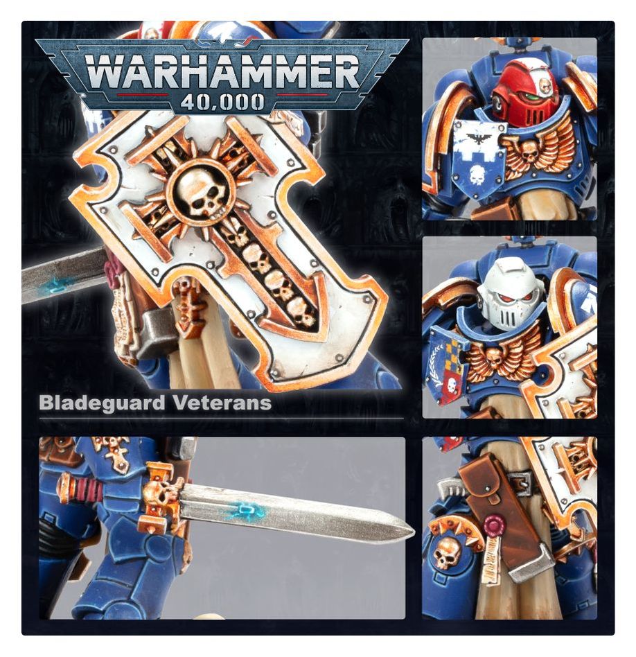 Warhammer 40K - Space Marines : Bladeguard Veterans - MEKA NEKO