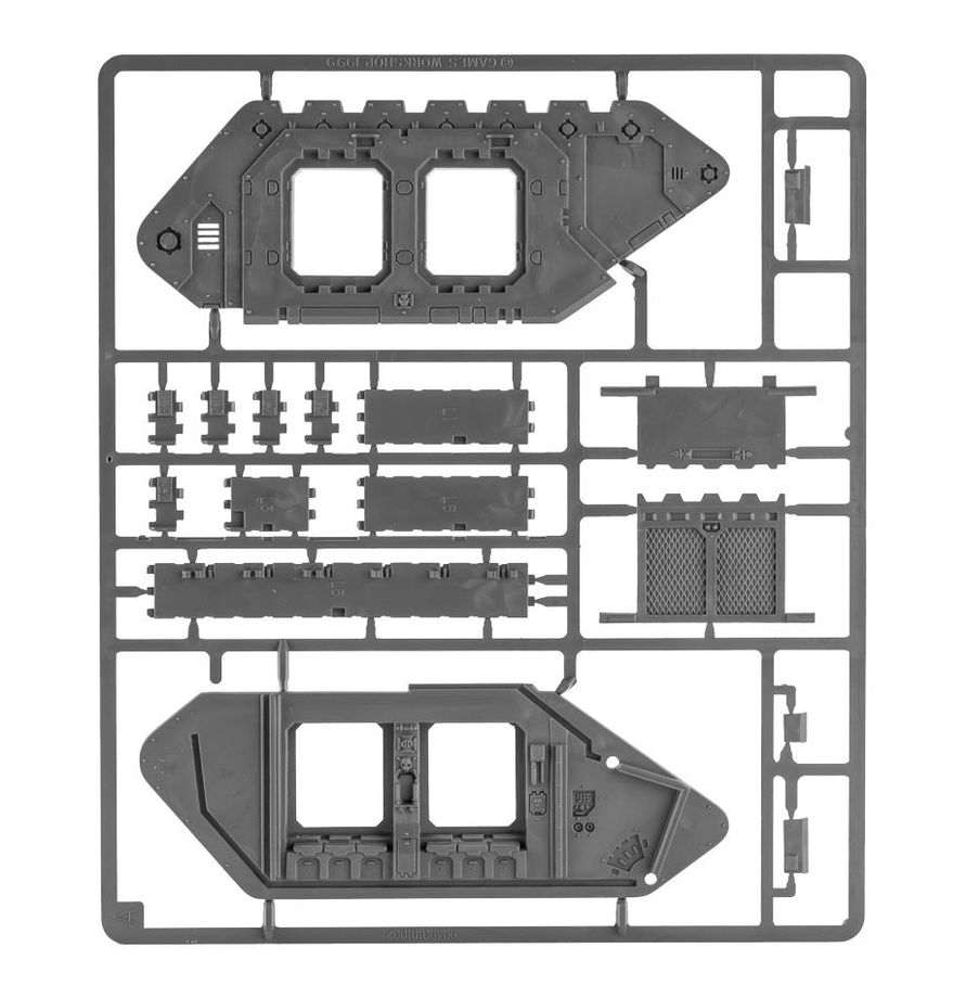 Warhammer 40K - Spaces Marines : Land Raider Crusader - MEKA NEKO