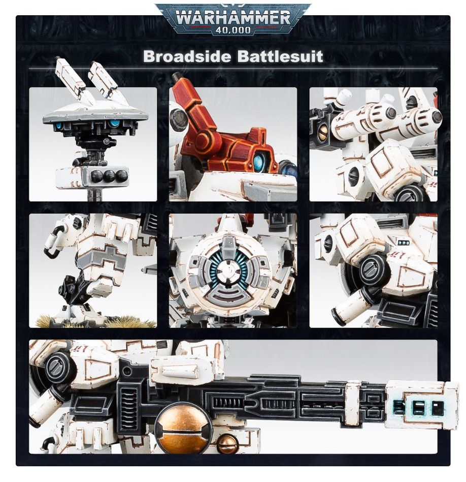 Warhammer 40K - T'au Empire : Broadside Battlesuit - MEKA NEKO