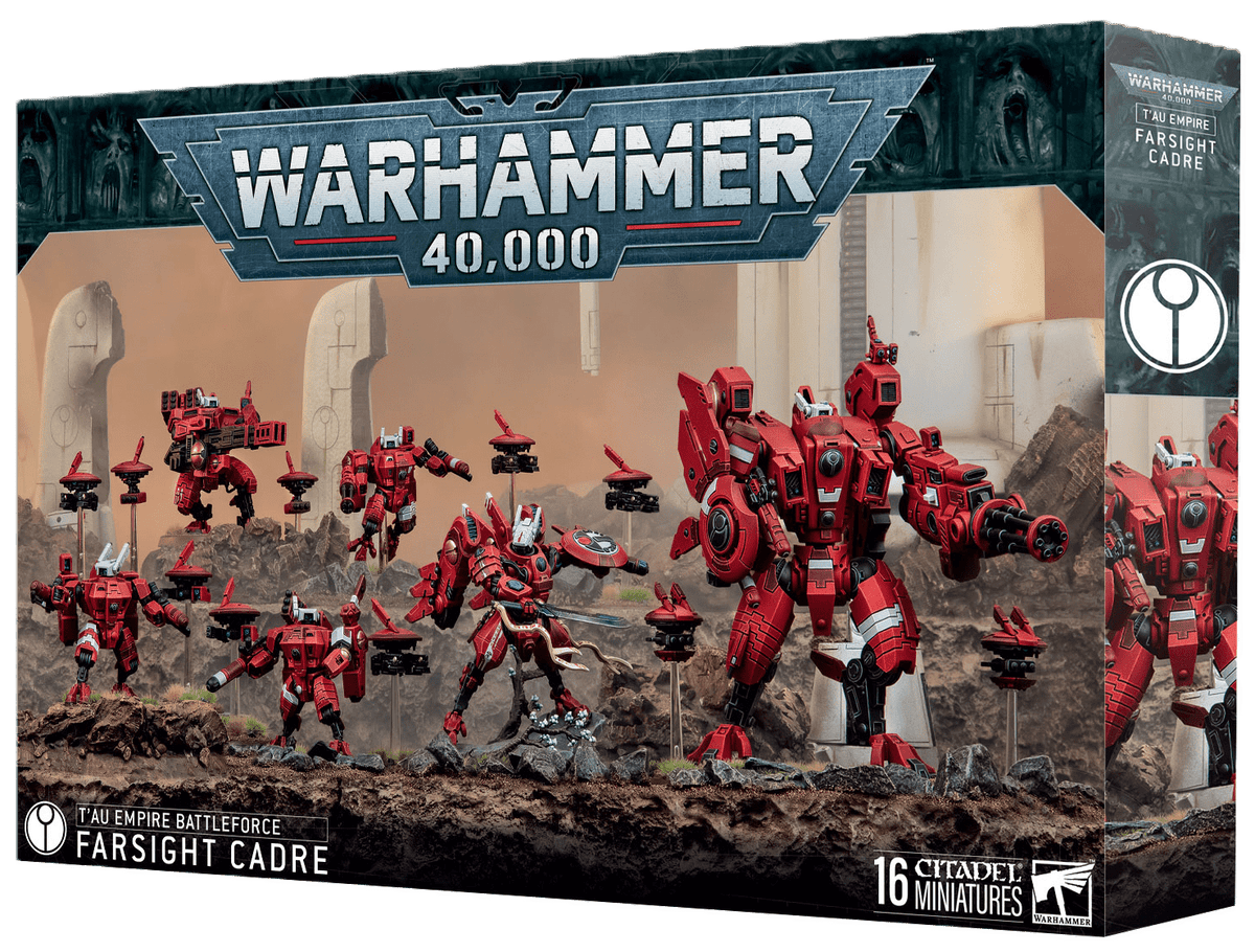 Warhammer 40K - T'AU EMPIRE: CADRE FARSIGHT (PRÉCOMMANDE) - MEKA NEKO