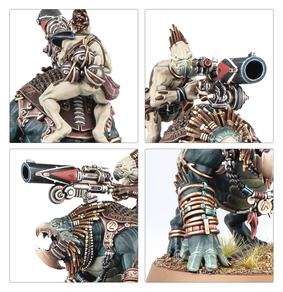 Warhammer 40K - T'au Empire : Krootox Rider - MEKA NEKO