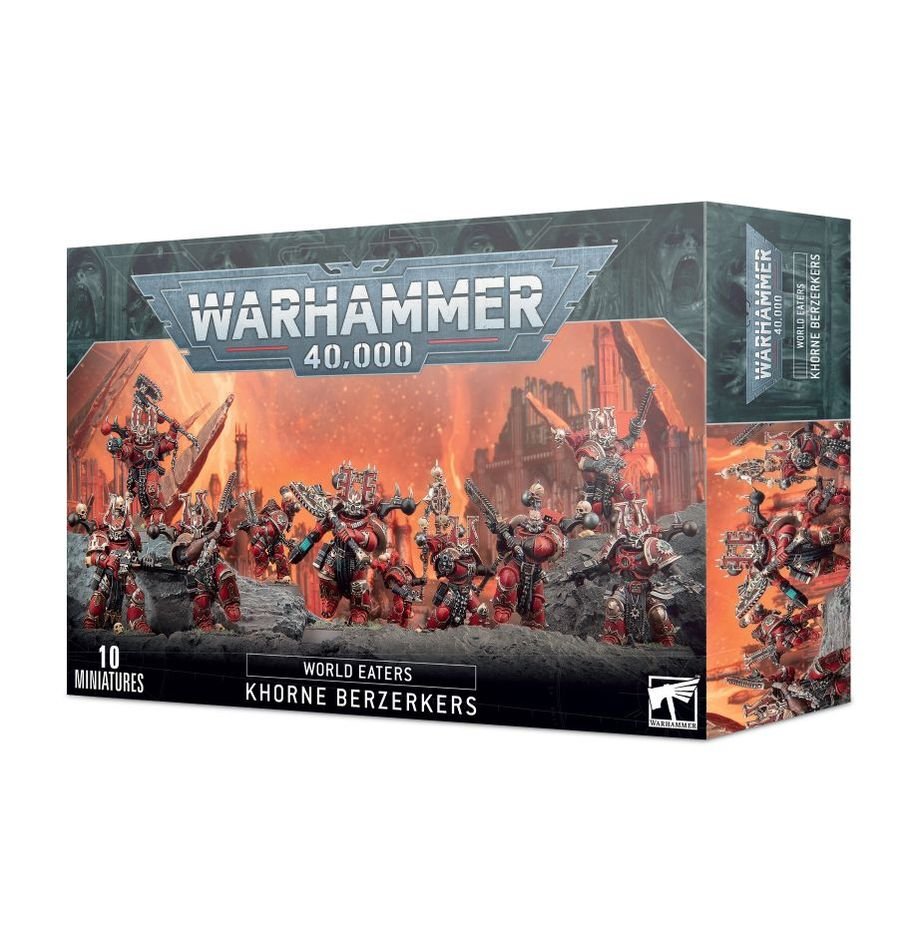 Warhammer 40K - World Eaters : Khorne Berzerkers - MEKA NEKO