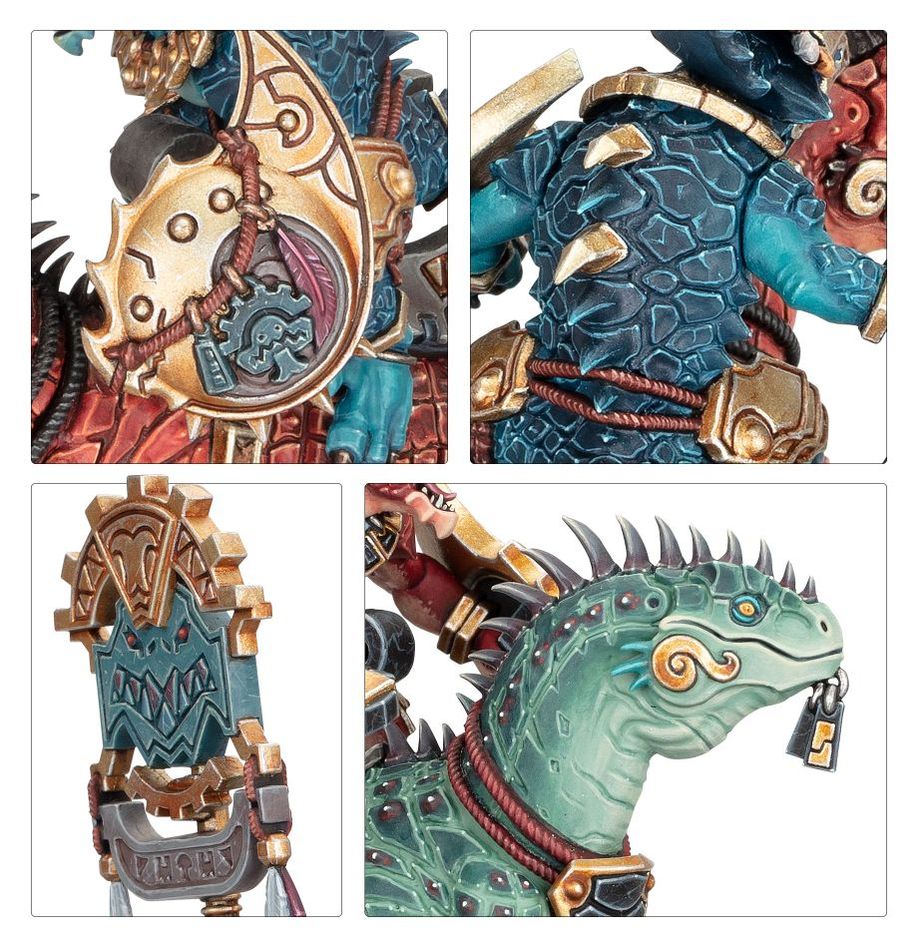 Warhammer AOS - Seraphon : Lanciers Aggradons - MEKA NEKO