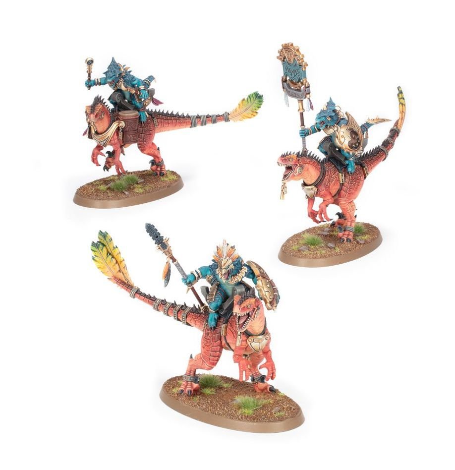 Warhammer AOS - Seraphon : Lanciers Aggradons - MEKA NEKO