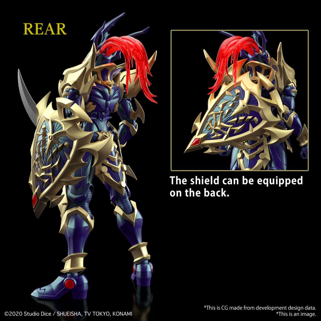 Yu - Gi - Oh Figure Rise Black Luster Soldier Amplified - MEKA NEKO