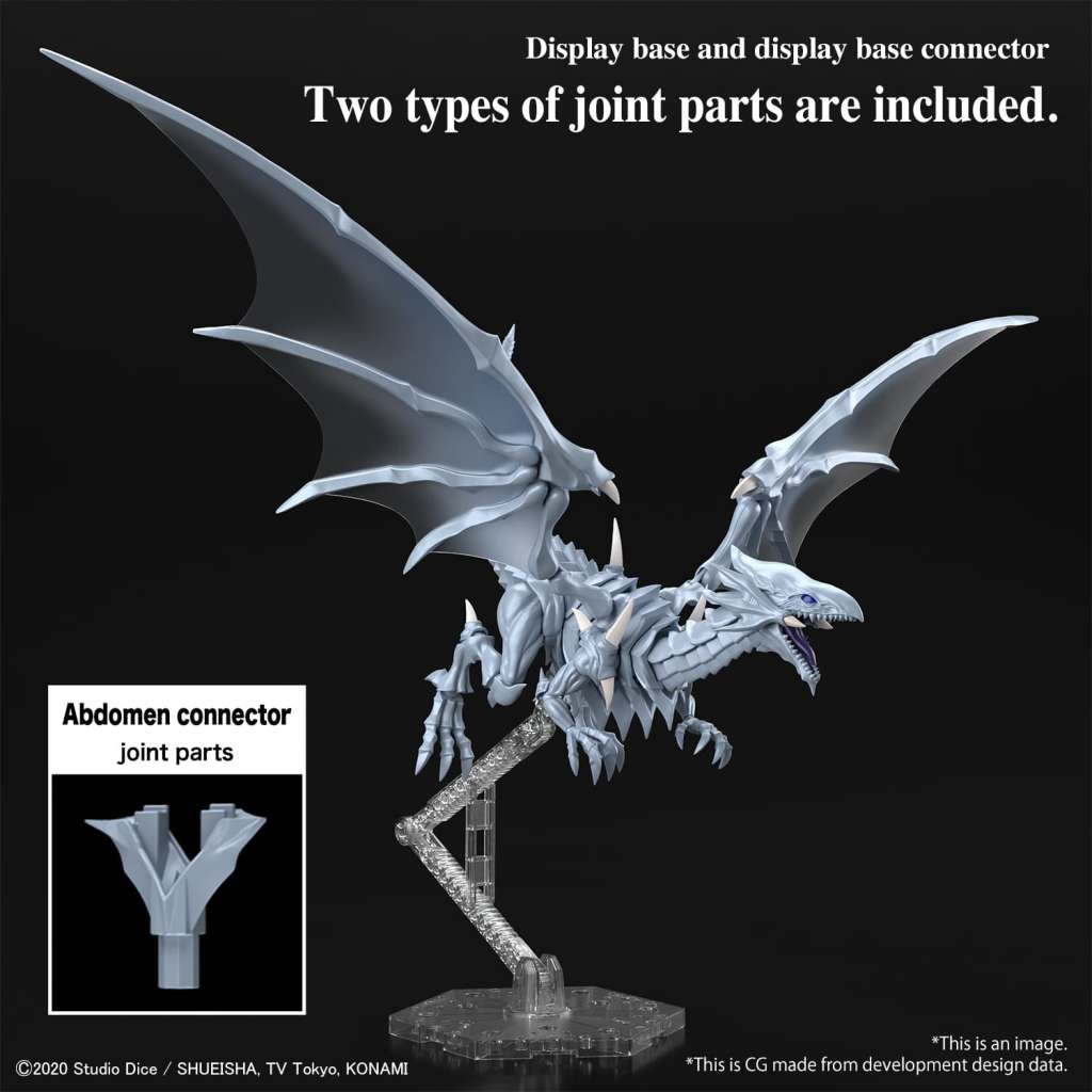 Yu - Gi - Oh Figure - Rise Standard Amplified Blue - Eyes White Dragon - MEKA NEKO