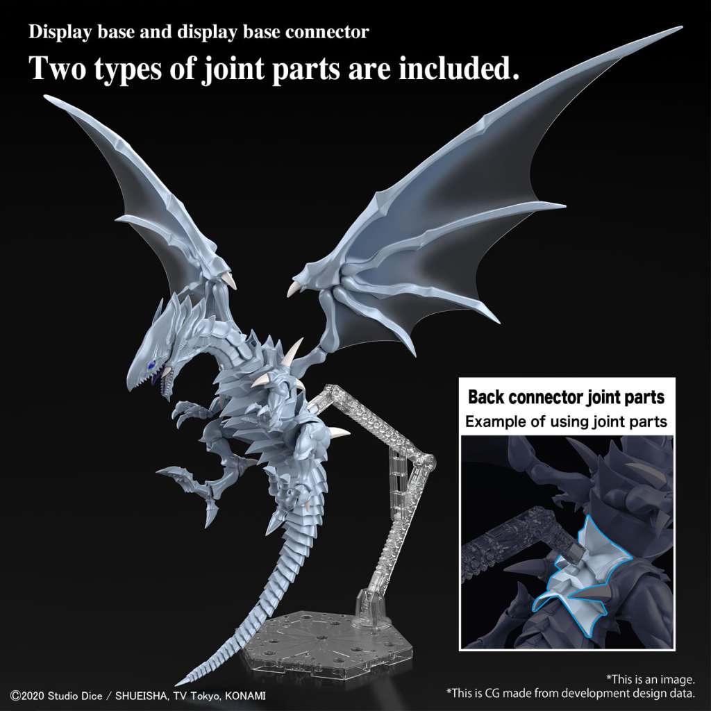 Yu - Gi - Oh Figure - Rise Standard Amplified Blue - Eyes White Dragon - MEKA NEKO