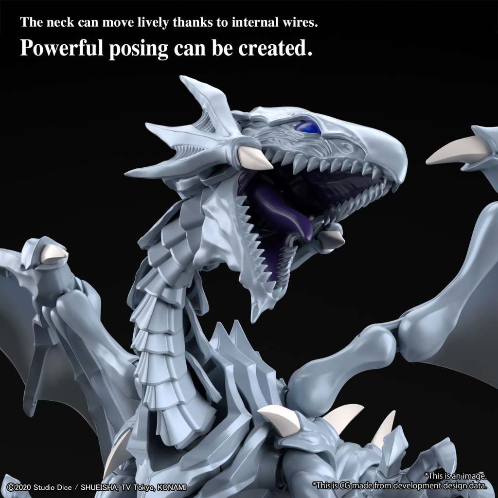 Yu - Gi - Oh Figure - Rise Standard Amplified Blue - Eyes White Dragon - MEKA NEKO